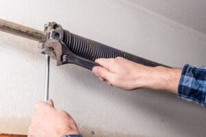 adjusting garage door springs
